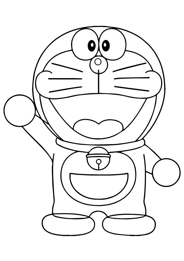 Doraemon Robot Coloring - Play Free Coloring Game Online