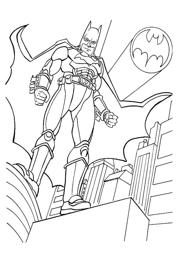 Strong Batman Coloring - Play Free Coloring Game Online