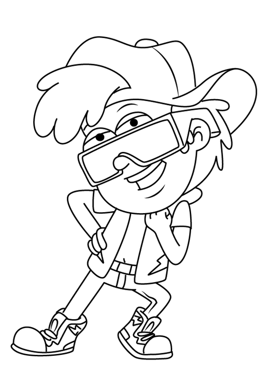 Dipper Fresh Coloring - Play Free Coloring Game Online