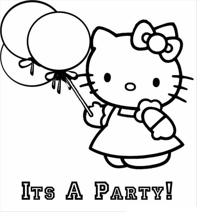 Hello Kitty With Balloons Coloring Play Free Coloring Hello Kitty With Balloons Coloring Play Free Coloring
