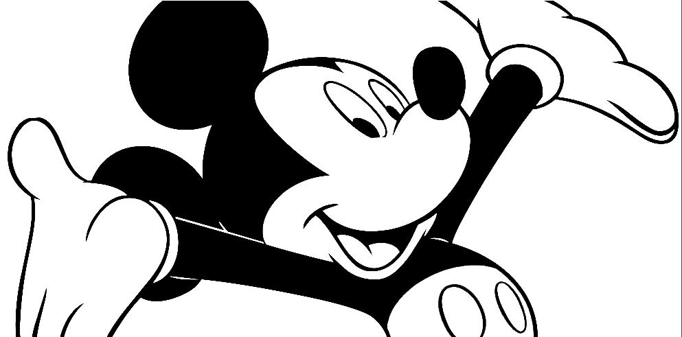 Happy Mickey Mouse Coloring - Play Free Coloring Game Online