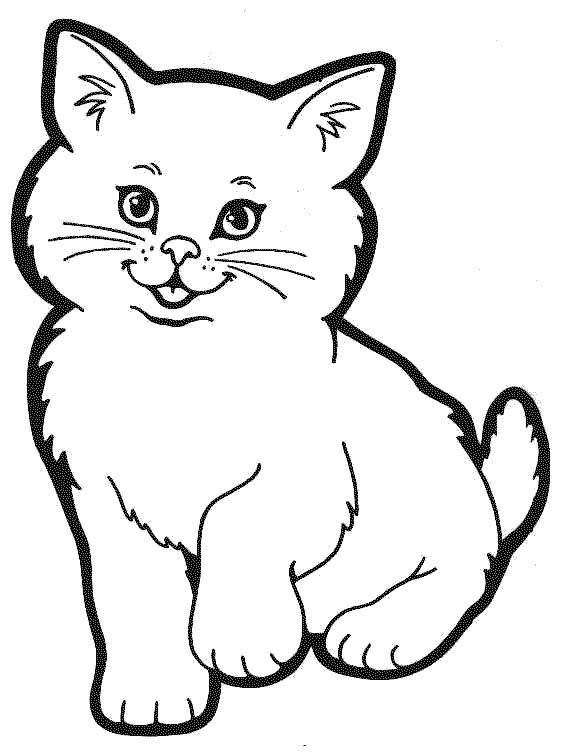 Cute Little Cat Coloring - Play Free Coloring Game Online