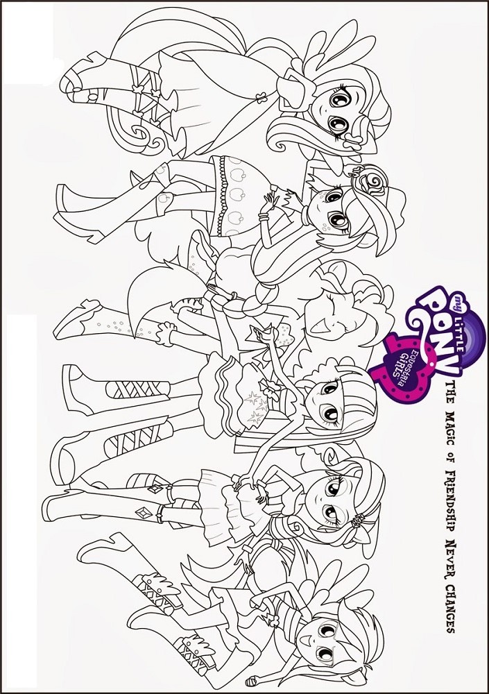 equestria coloring printable game pony mlp play categories