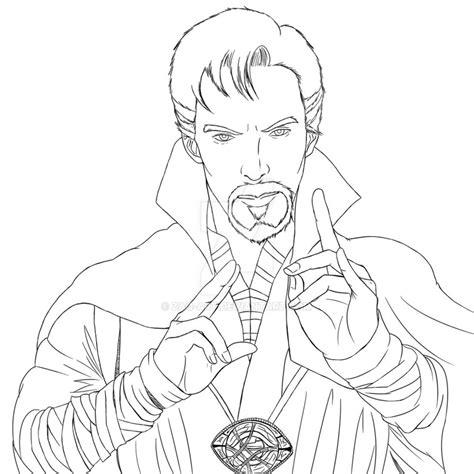 Doctor Strange And Time Stone Coloring - Play Free Coloring Game Online