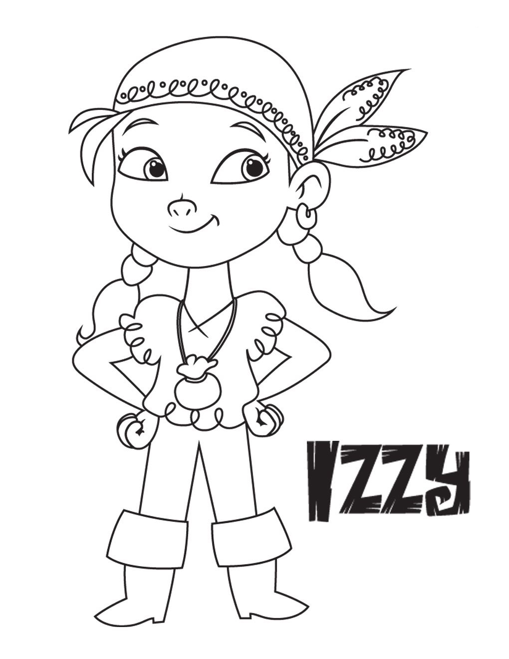 Lovely Izzy Coloring - Play Free Coloring Game Online