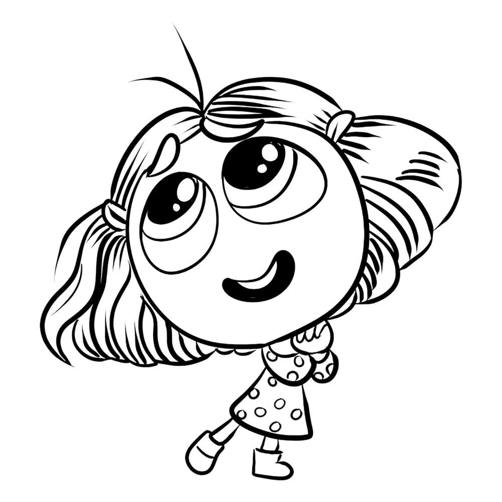 Riley From Disney Inside Out 2 Coloring Play Free Coloring Game Online