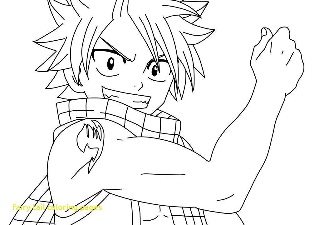 Natsu Dragon Slayer Fairy Tail Coloring Game Natsu Dragon Slayer Fairy Tail