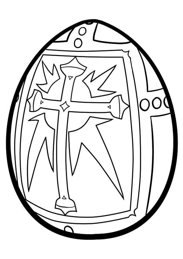 The-Religious Easter Egg Coloring Game The-Religious Easter Egg