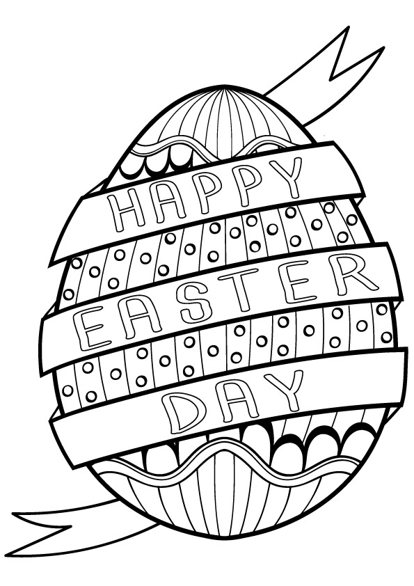 Simple And Elegant Easter Egg Coloring Game Simple And Elegant Easter Egg