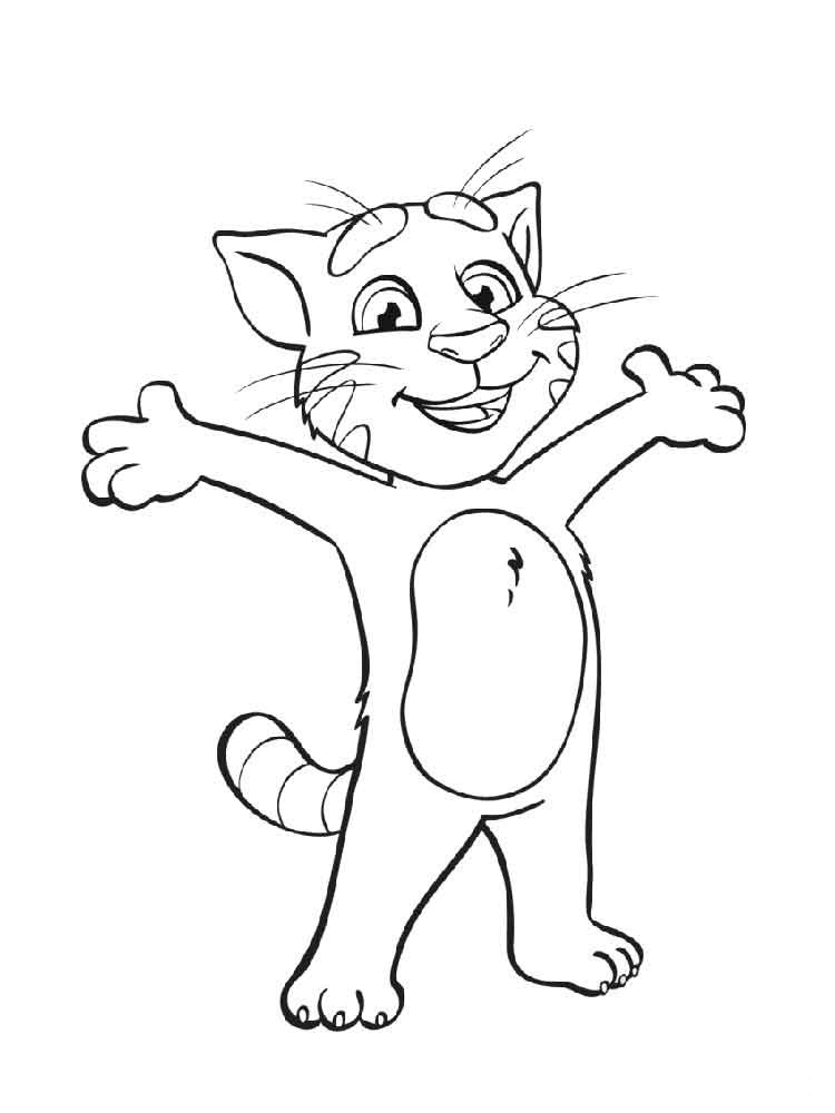 Hi Tom Coloring Game Hi Tom