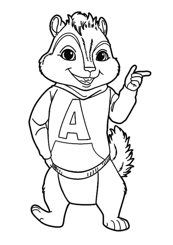 Handsome Alvin Coloring Game Handsome Alvin