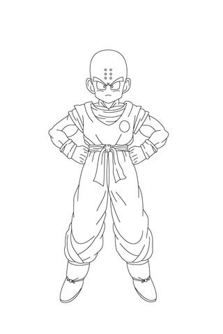 Angry Kuririn Coloring Game Angry Kuririn