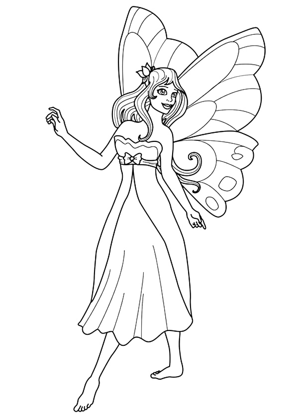 The Fairy Princess Coloring Game The Fairy Princess