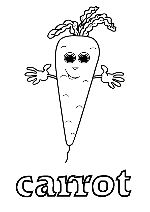 A Cartoon Carrot
