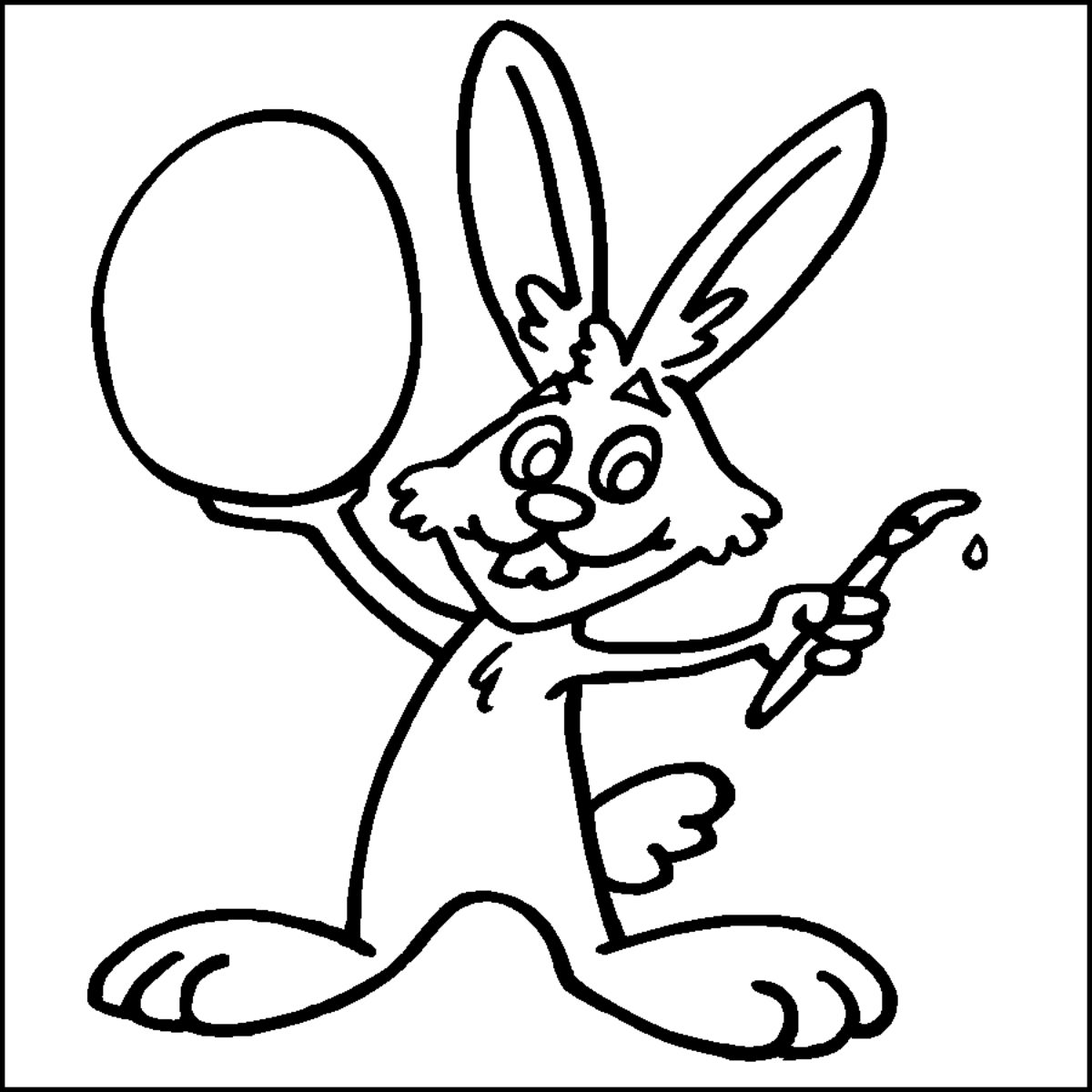 Bunny Painter Coloring Game Bunny Painter