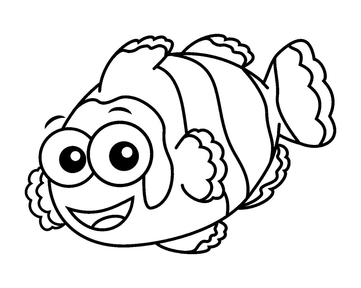 Clown Fish Coloring Game Clown Fish