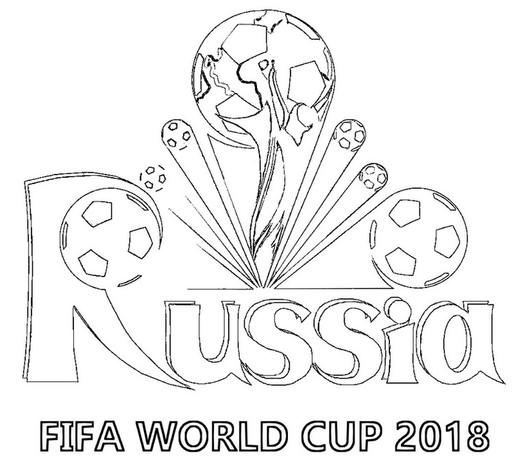 Russia FIFA World Cup 2018 Coloring Game Russia FIFA World Cup 2018
