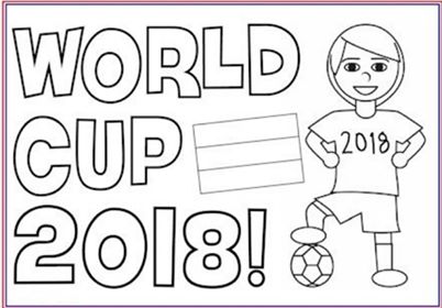 Boy World Cup 2018 Coloring Game Boy World Cup 2018