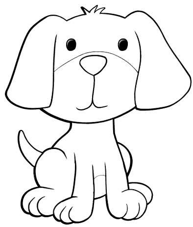 Cartoon Puppy Coloring Game Cartoon Puppy
