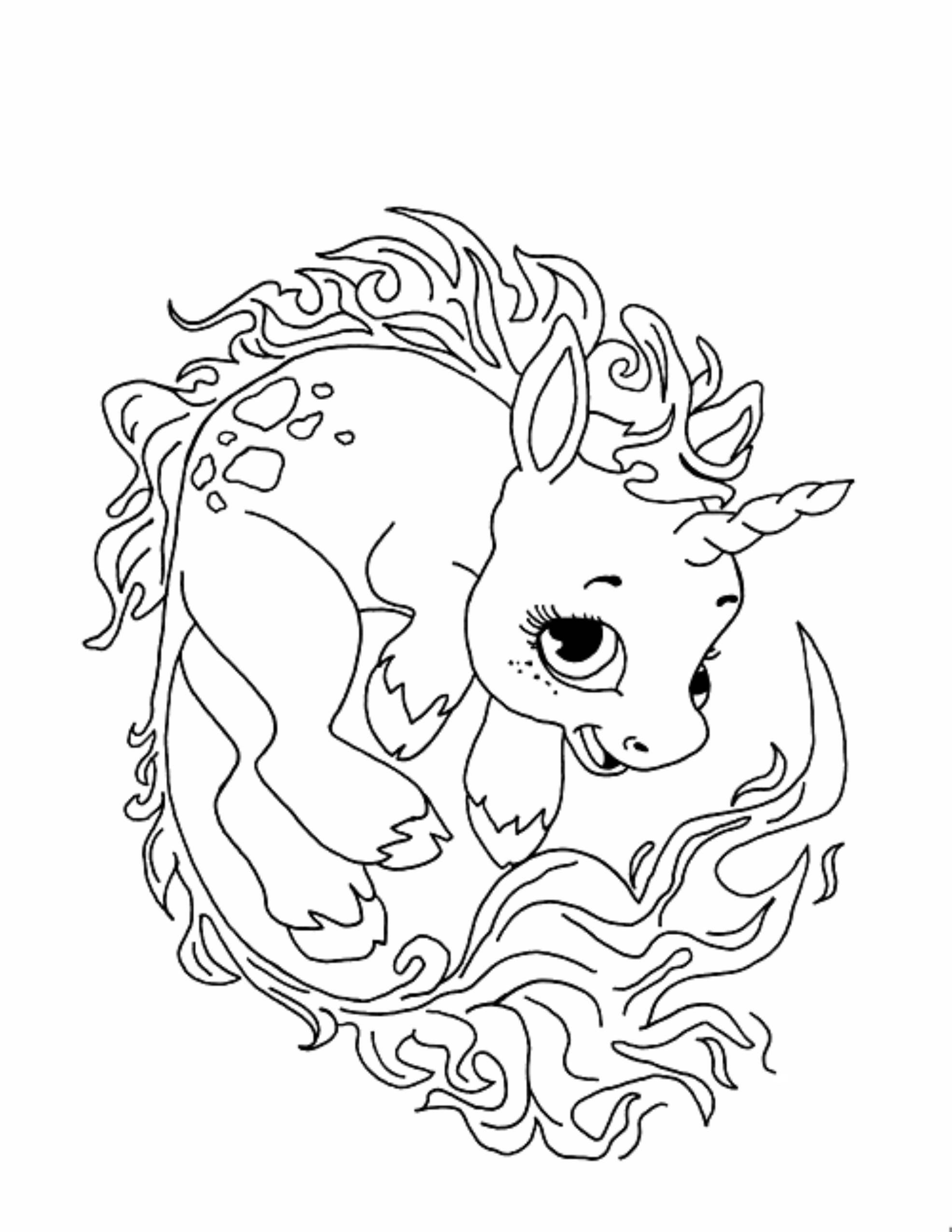 Cute Unicorn Coloring Game Cute Unicorn
