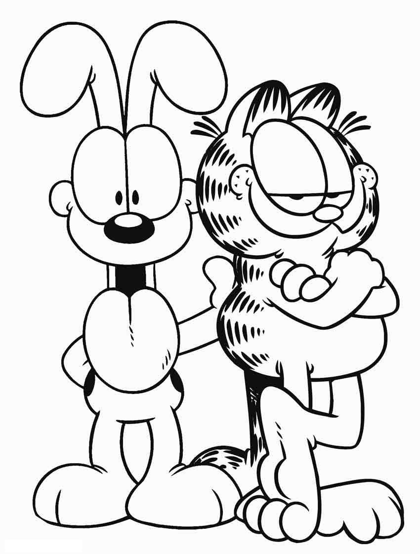 Garfield And Odie