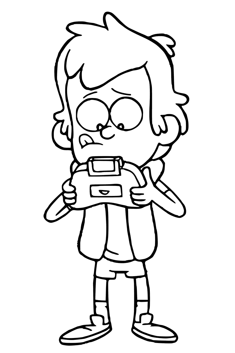 Dipper Playing Games