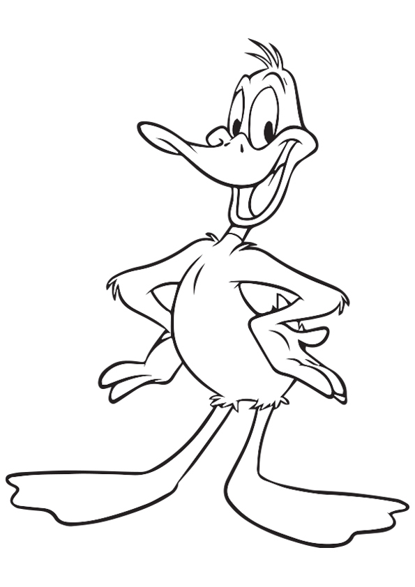 Happy Daffy Duck