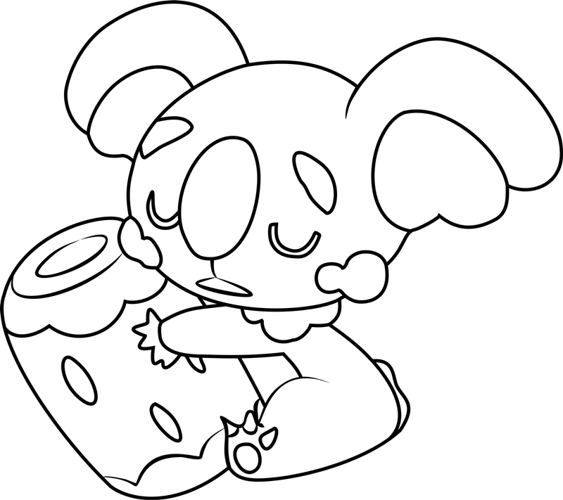 Cute Komala Pokemon