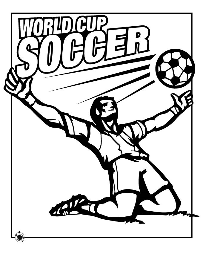 World Cup Soccer Coloring Game World Cup Soccer