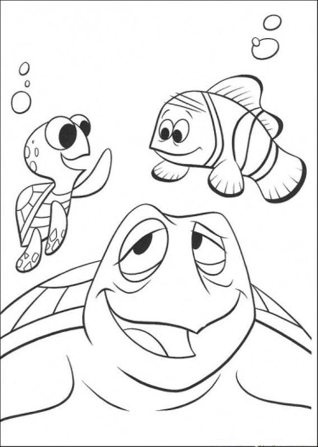 Nemo In School Coloring Game Nemo In School