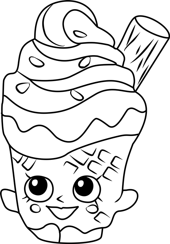 Happy Coney Shopkin Coloring Game Happy Coney Shopkin