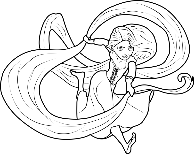 Rapunzel Running