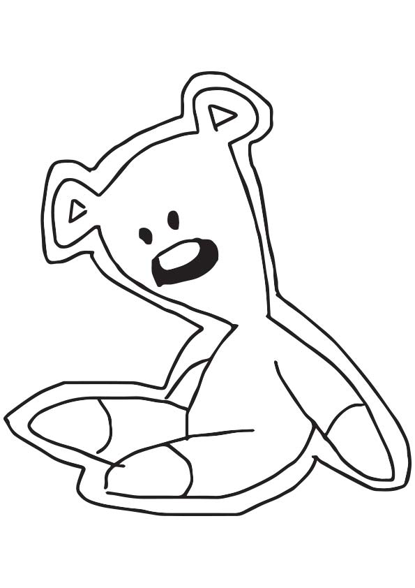 Mr. Bean's Teddy Coloring Game Mr. Bean's Teddy
