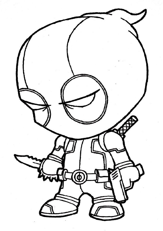 Chibi Deadpool