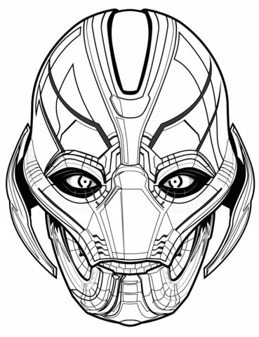 Ultron’s Face