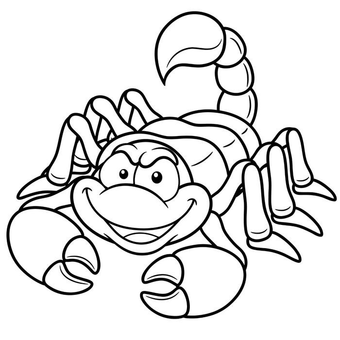 Cartoon Scorpion