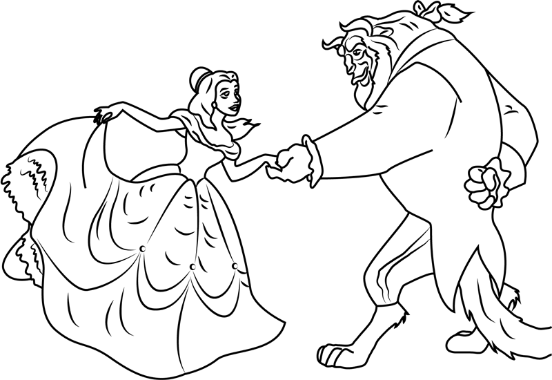 Belle And Beast Dancing