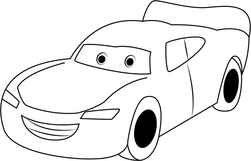 Lightning McQueen Smiling Coloring Game Lightning McQueen Smiling