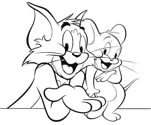 Happy Tom And Jerry Coloring Game Happy Tom And Jerry