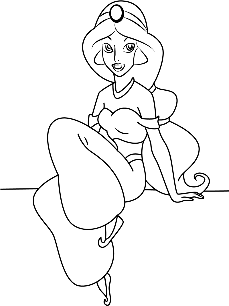 Jasmine Sitting