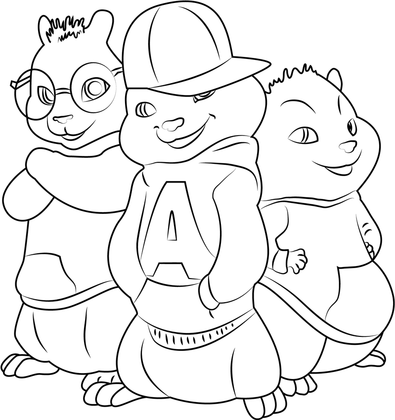Cool Chipmunks Coloring Game Cool Chipmunks