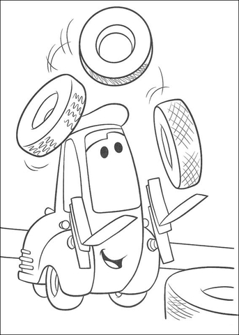 Guido Juggling Wheels Coloring Game Guido Juggling Wheels
