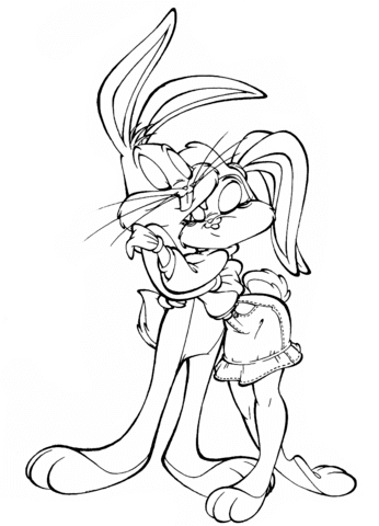 Bunny In Love Coloring Game Bunny In Love