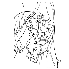 Maximus And Rapunzel Coloring Game Maximus And Rapunzel