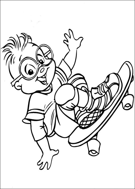 Simon Skateboarding Coloring Game Simon Skateboarding