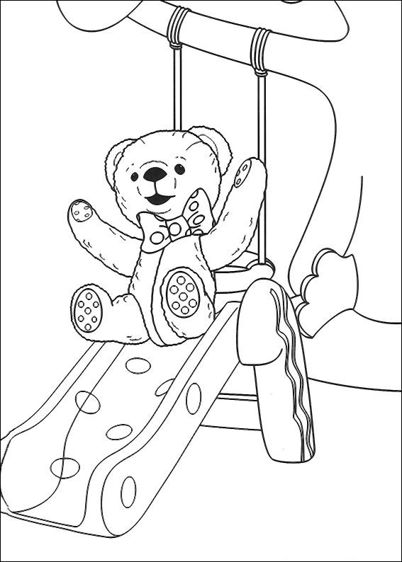 Teddy Sliding Coloring Game Teddy Sliding