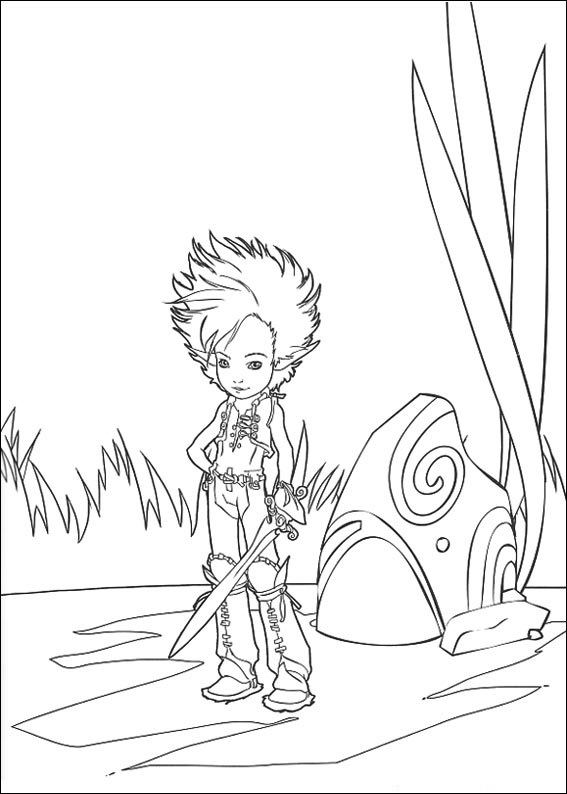 Arthur In Minimoy Form Coloring Game Arthur In Minimoy Form