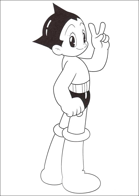 Astro Boy Smiling
