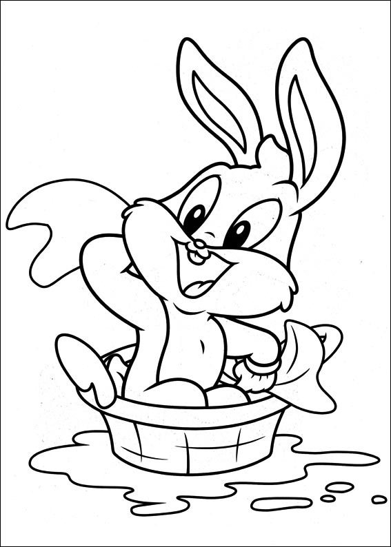 Baby Bugs Taking A Shower Coloring Game Baby Bugs Taking A Shower