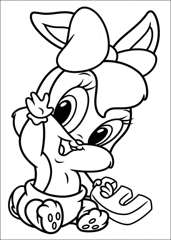 Baby Lola Saying Hi Coloring Game Baby Lola Saying Hi